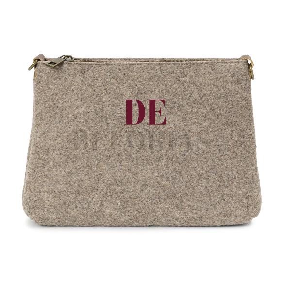 Bolso bandolera Morante de fieltro en diseño elegante de Belorias