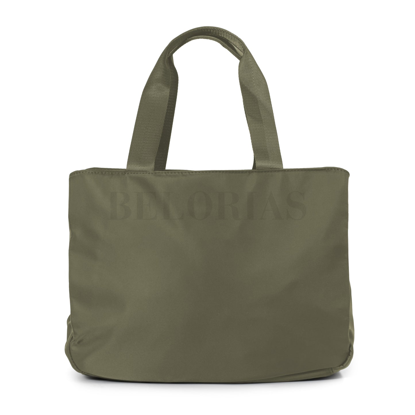 Fotografía del Bolso Marise en verde oliva, destacando su diseño elegante y contemporáneo