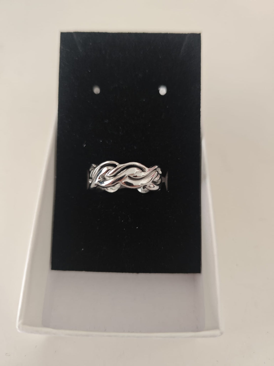 Anillo Sofía Plateado elegancia fiesta etnico mujer unico regalo