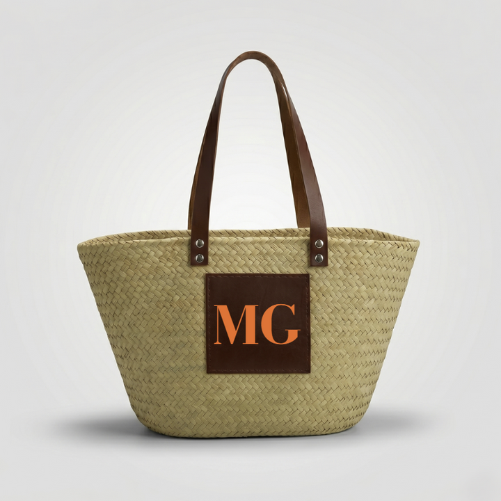 Capazo Personalizado Iniciales (BORDADO INCLUIDO)