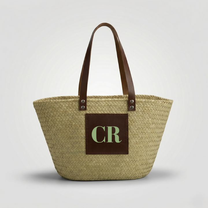 Capazo Personalizado Iniciales (BORDADO INCLUIDO)