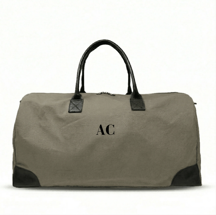 Bolso de Viaje Personalizado Canvas y Piel Trip