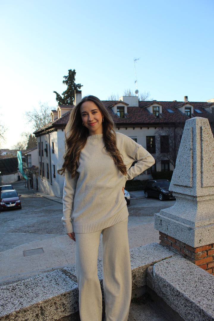Conjunto Punto Beige