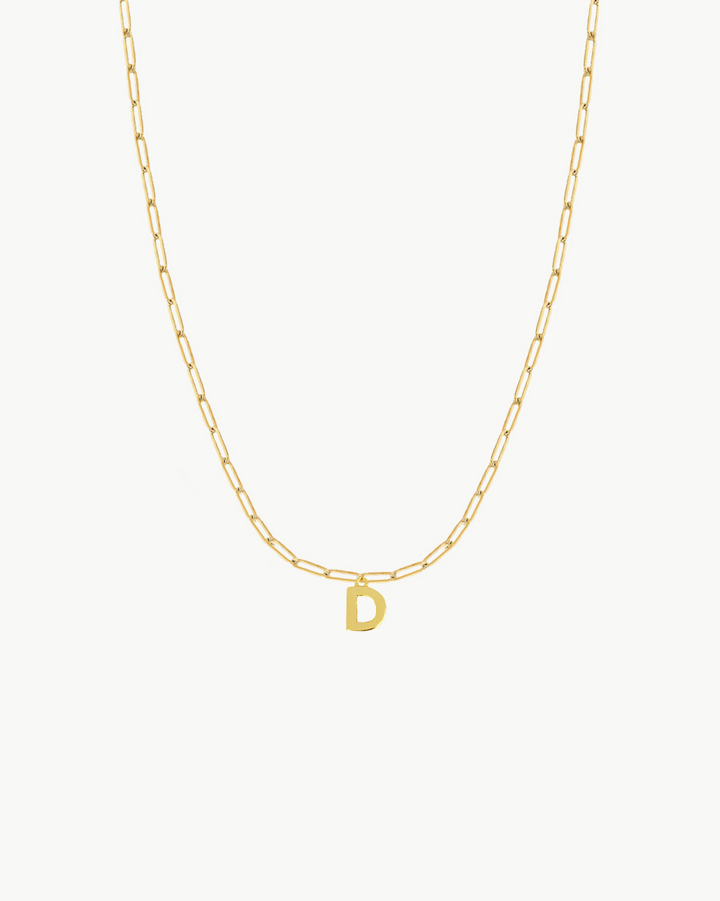 Colgante Luxury Dorado Iniciales Personalizables