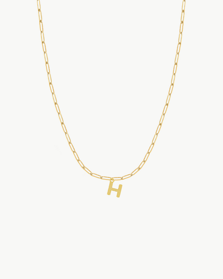Colgante Luxury Dorado Iniciales Personalizables