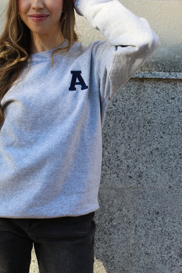 Sudadera BLE Oxford Grey // Navy