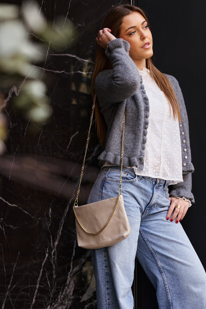 Bolso Piel Burri