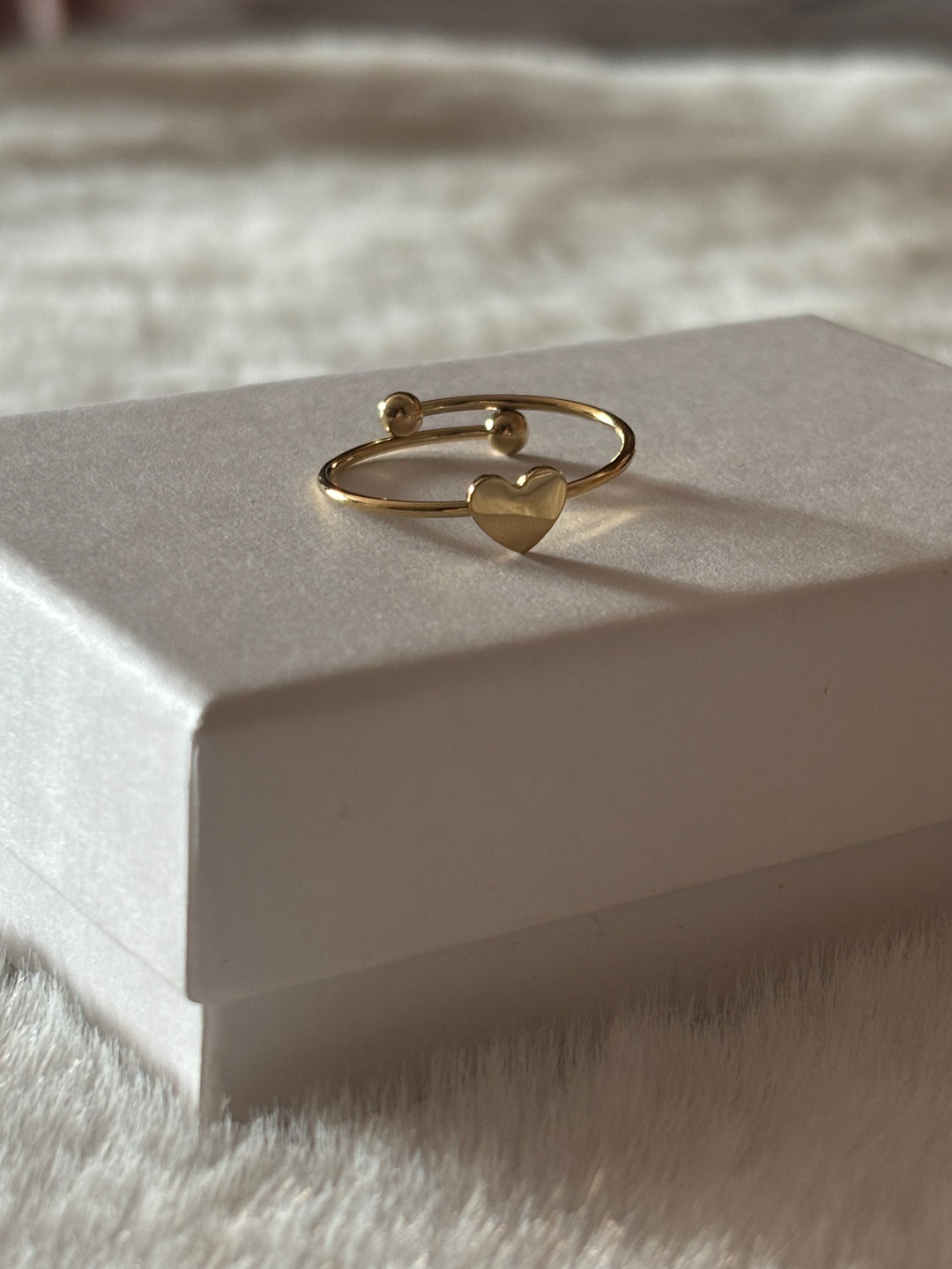 Anillo Mini Love Dorado
