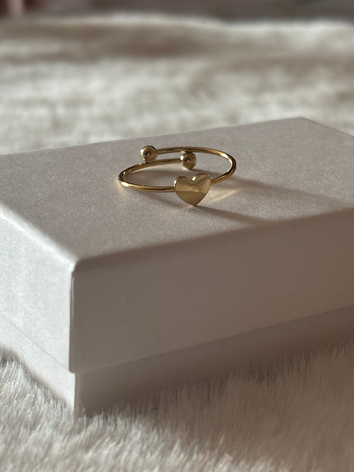 Anillo Mini Love Dorado