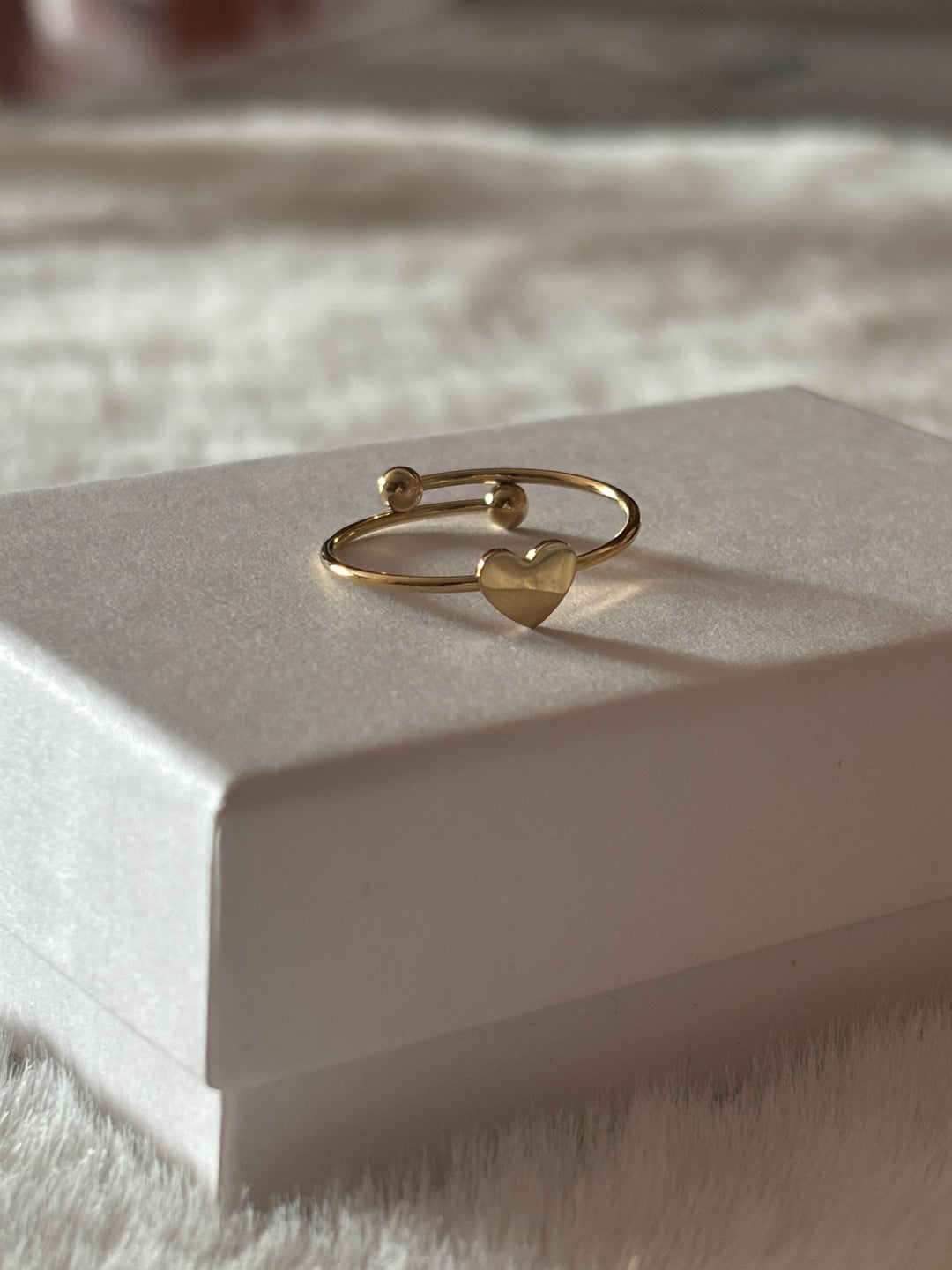 Anillo Mini Love Dorado