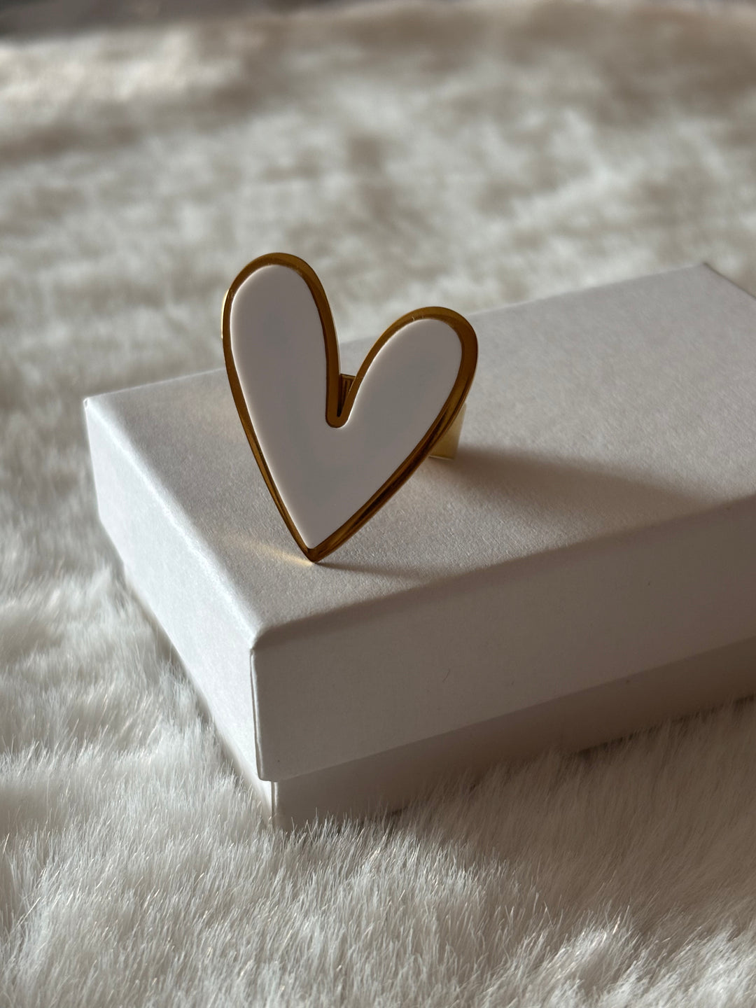 Anillo Whole Heart Dorado