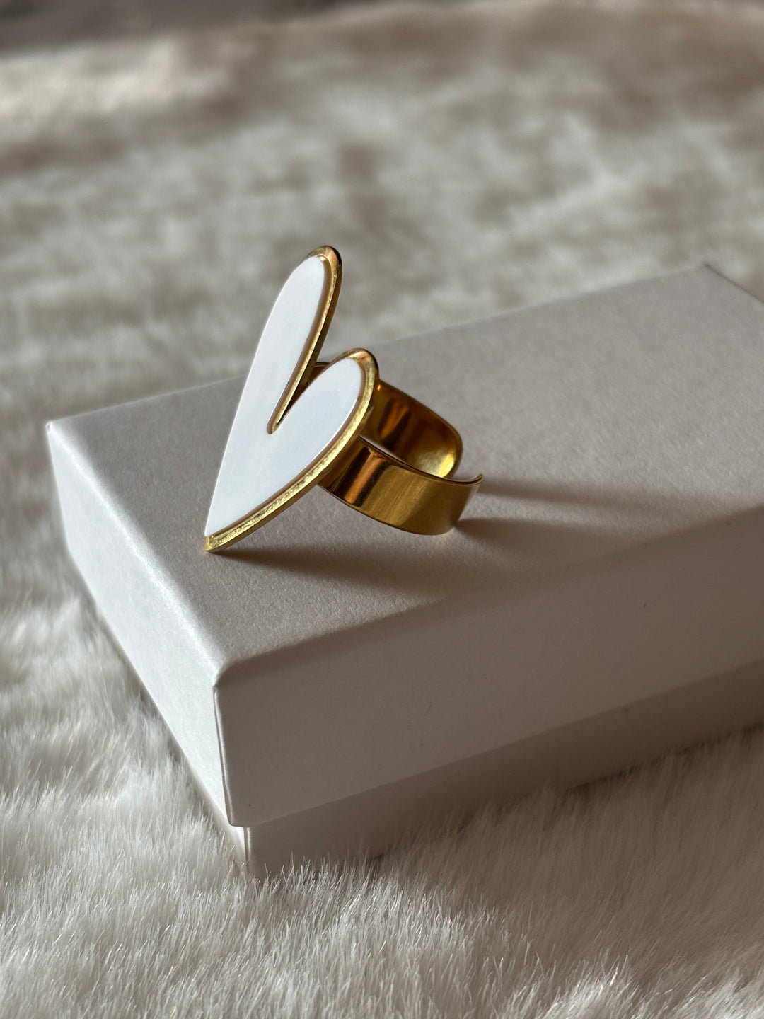 Anillo Whole Heart Dorado