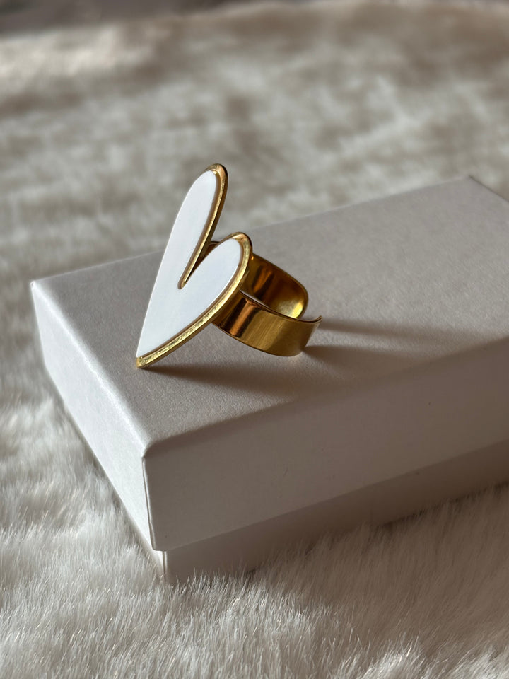 Anillo Whole Heart Dorado