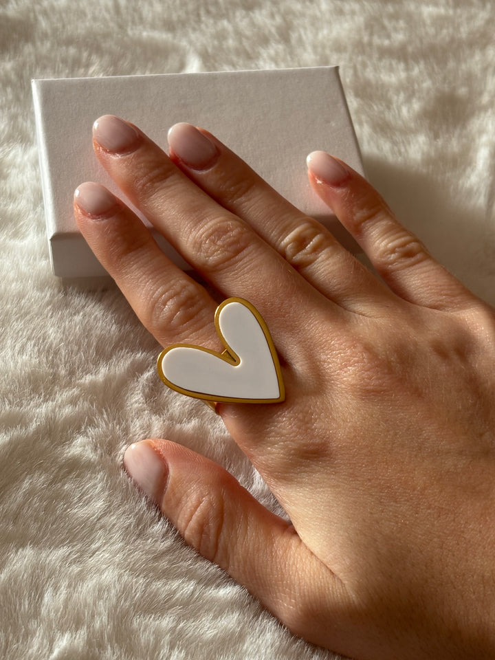 Anillo Whole Heart Dorado