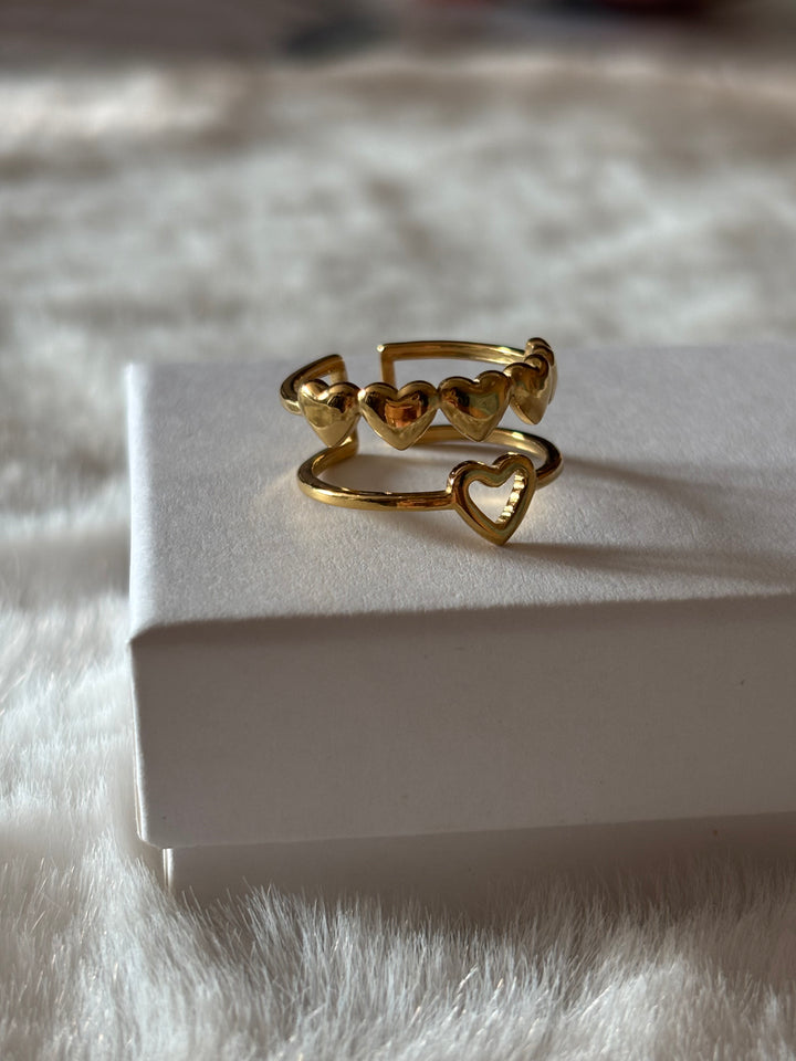 Anillo Love Dorado