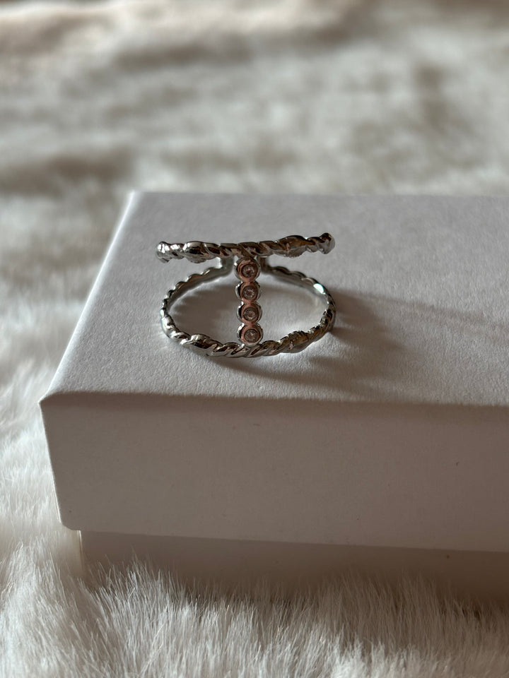 Anillo Elisa Plateado