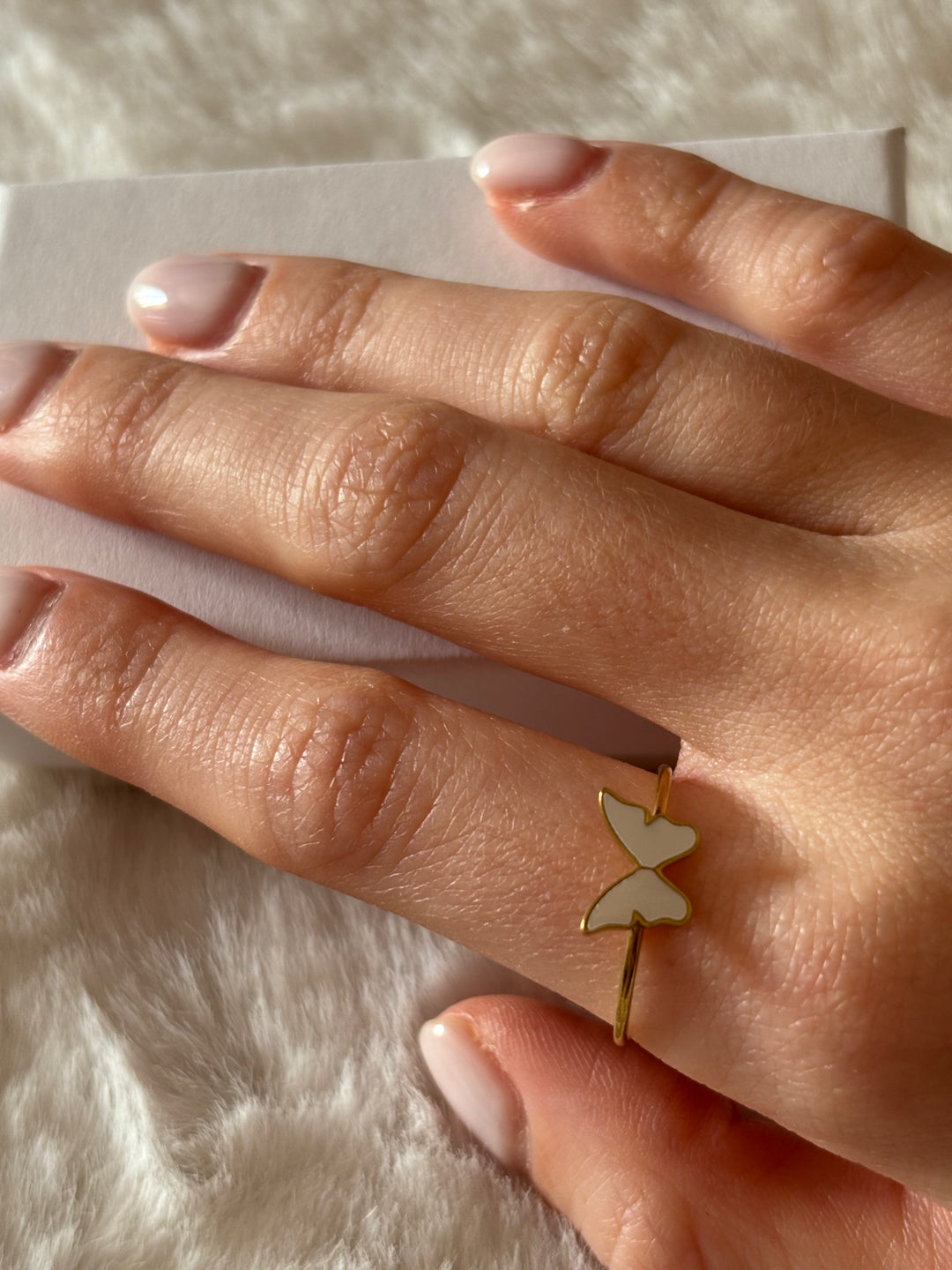 Anillo Butterfly Dorado