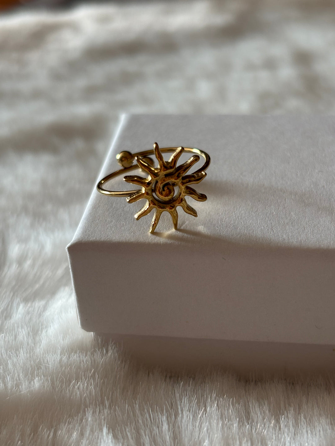 Anillo Sun Dorado