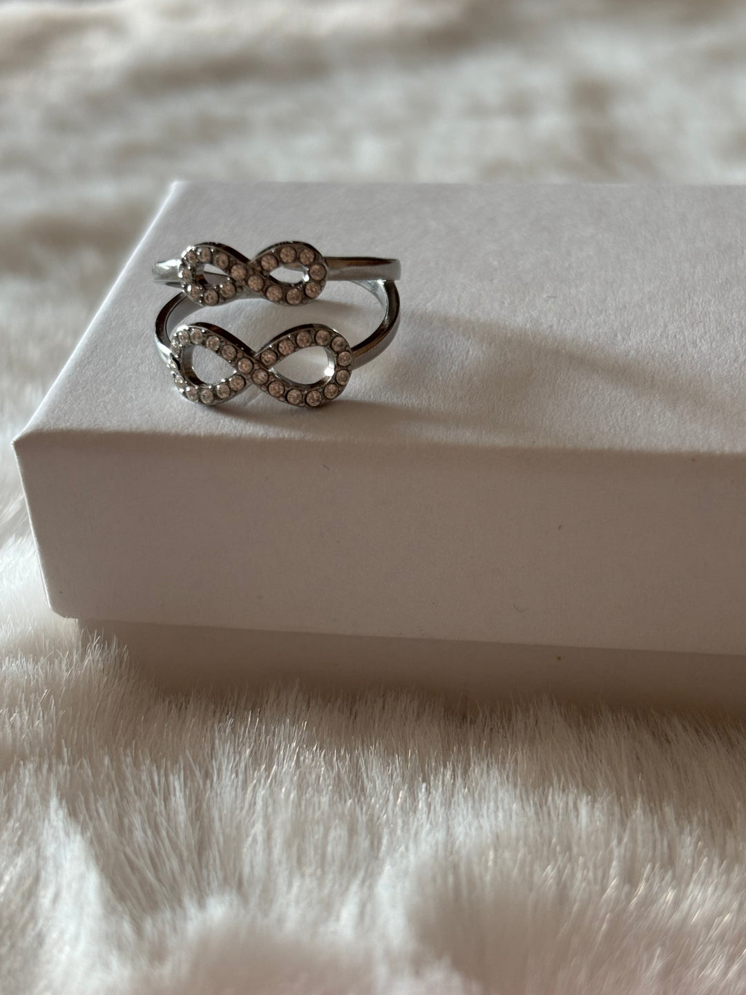 Anillo Infinity Plateado