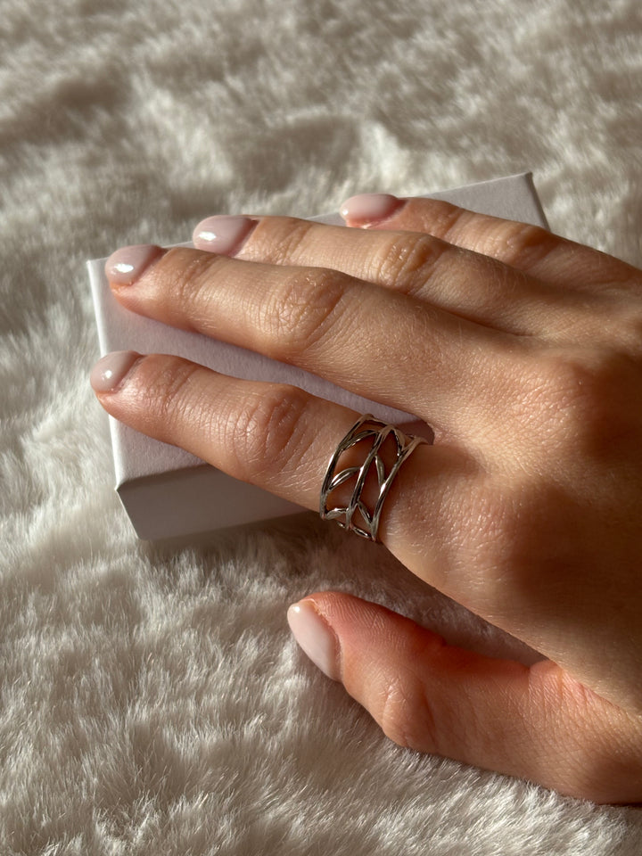 Anillo Vanima Plateado