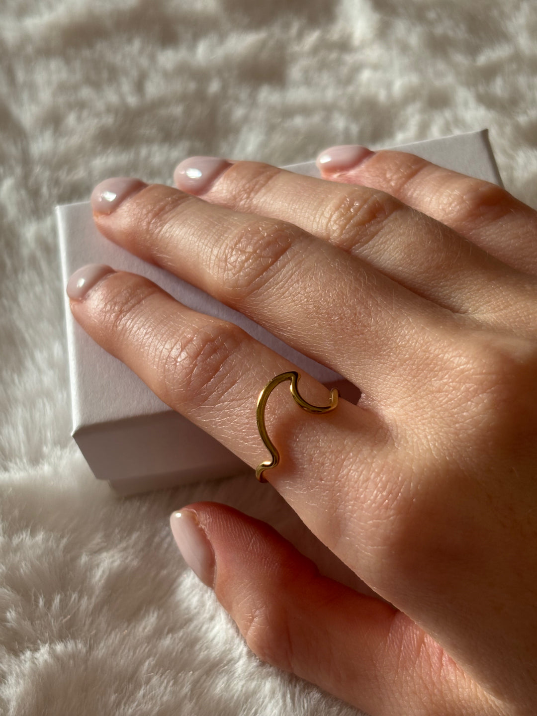 Anillo Verso Dorado