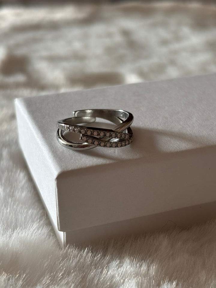 Anillo Valentina Plateado