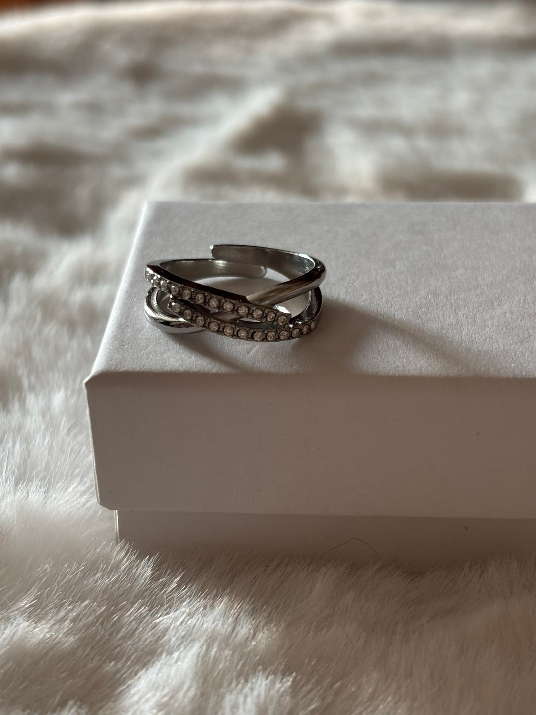 Anillo Valentina Plateado