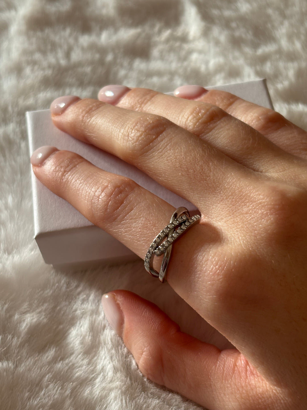Anillo Valentina Plateado