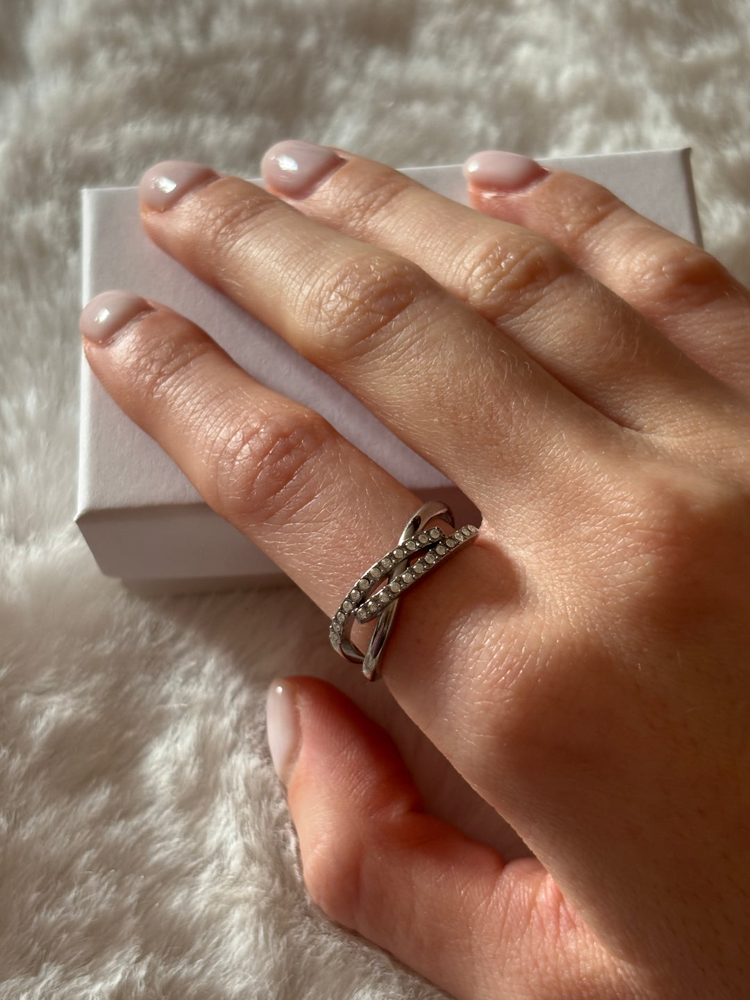 Anillo Valentina Plateado