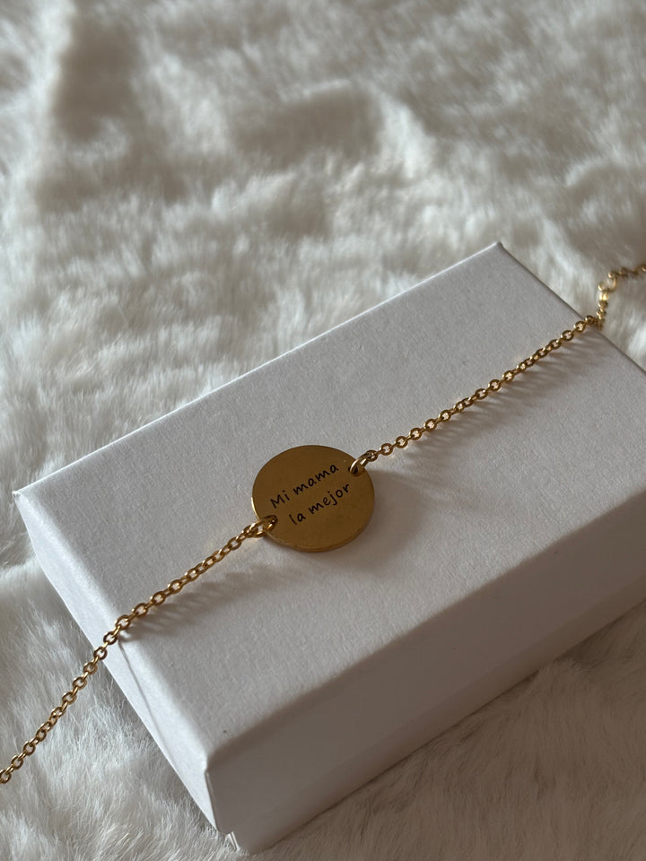 Pulsera "Mi mamá la mejor"