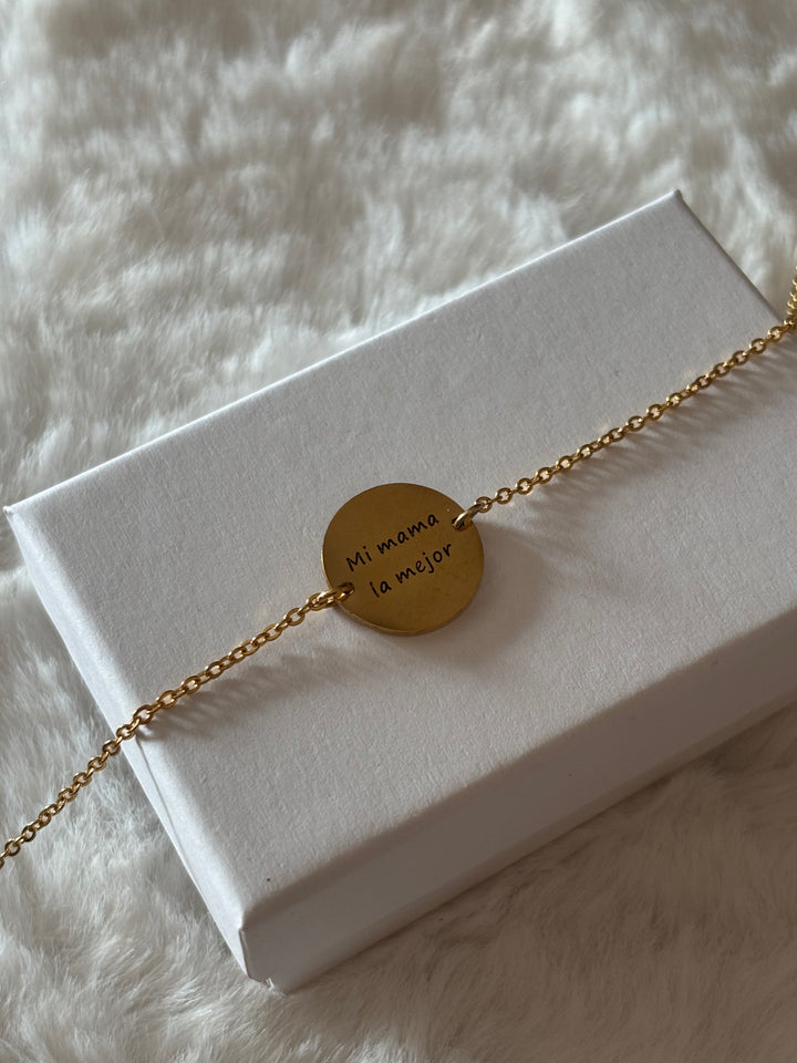 Pulsera "Mi mamá la mejor"