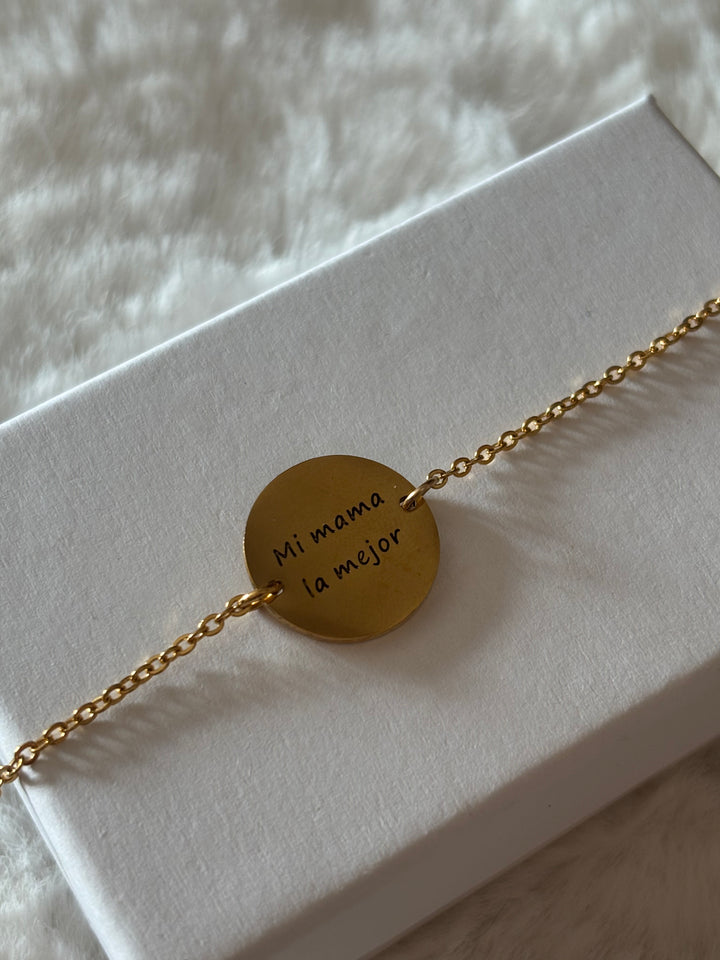 Pulsera "Mi mamá la mejor"