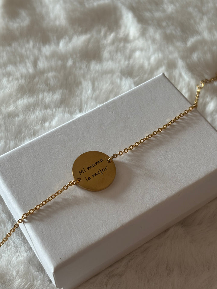 Pulsera "Mi mamá la mejor"