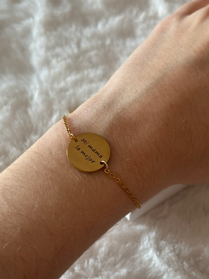 Pulsera "Mi mamá la mejor"