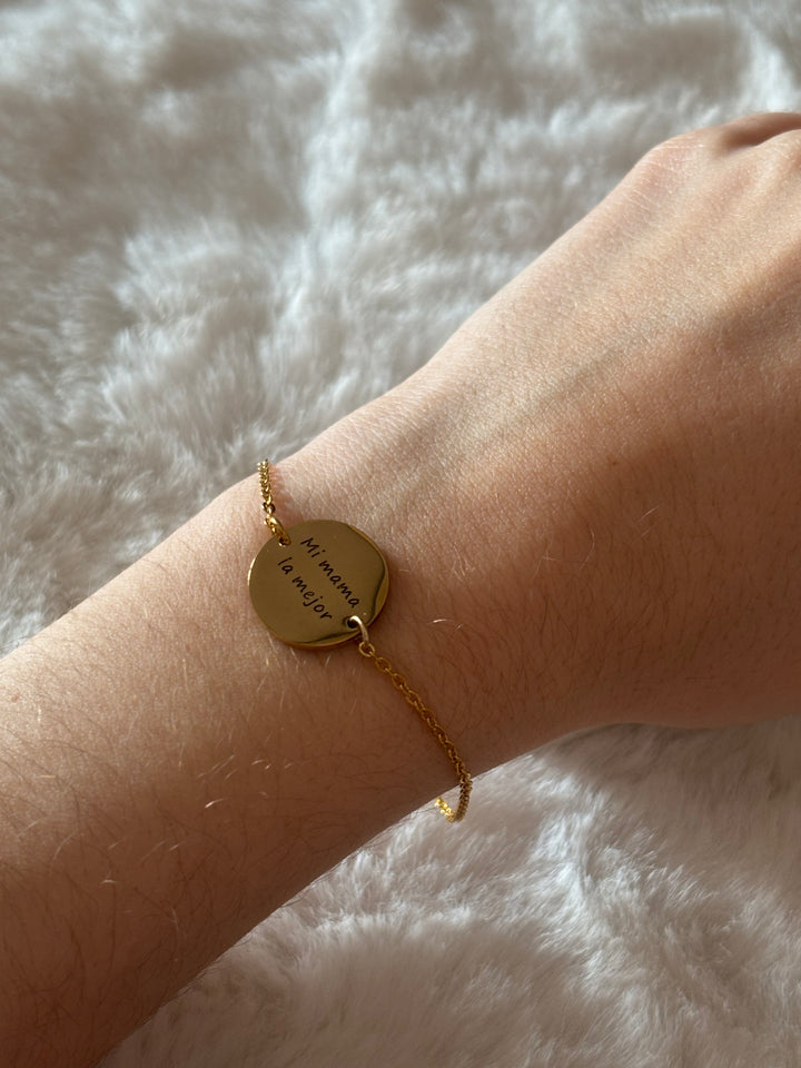 Pulsera "Mi mamá la mejor"