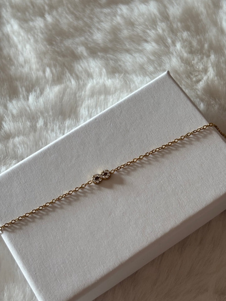 Pulsera Infinito Dorada