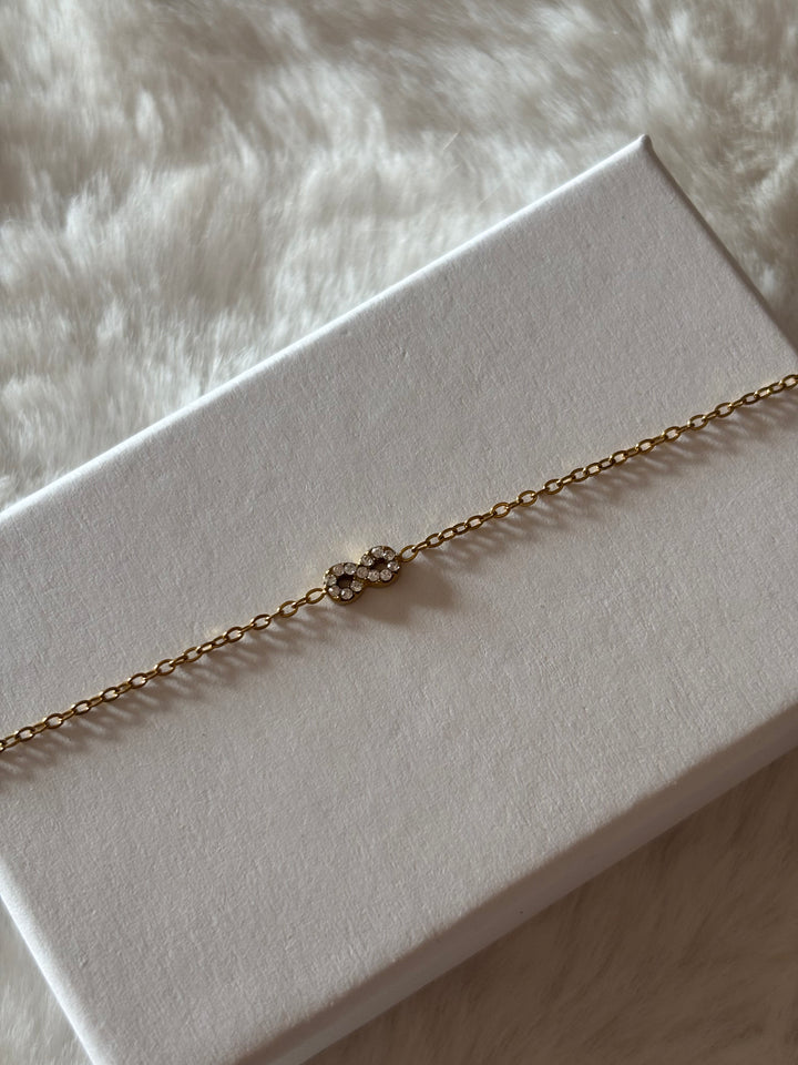 Pulsera Infinito Dorada