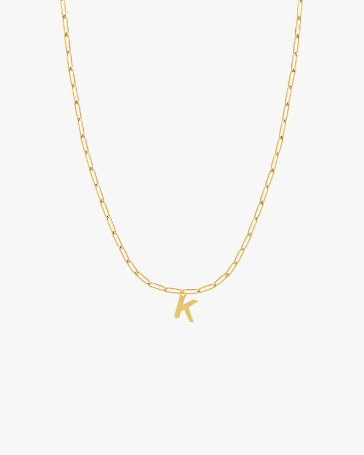Colgante Luxury Dorado Iniciales Personalizables