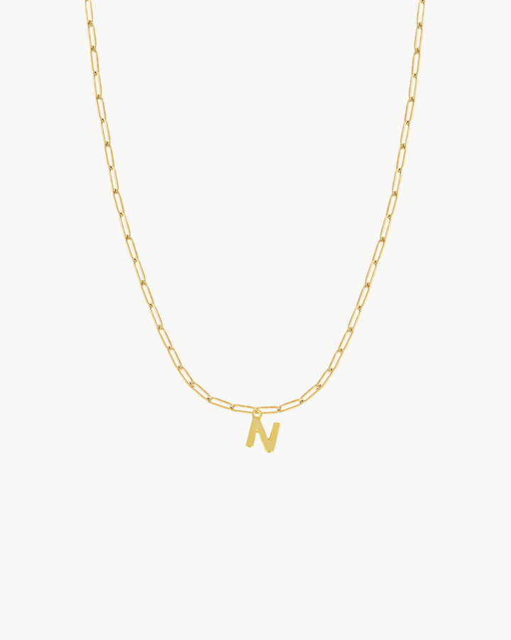 Colgante Luxury Dorado Iniciales Personalizables