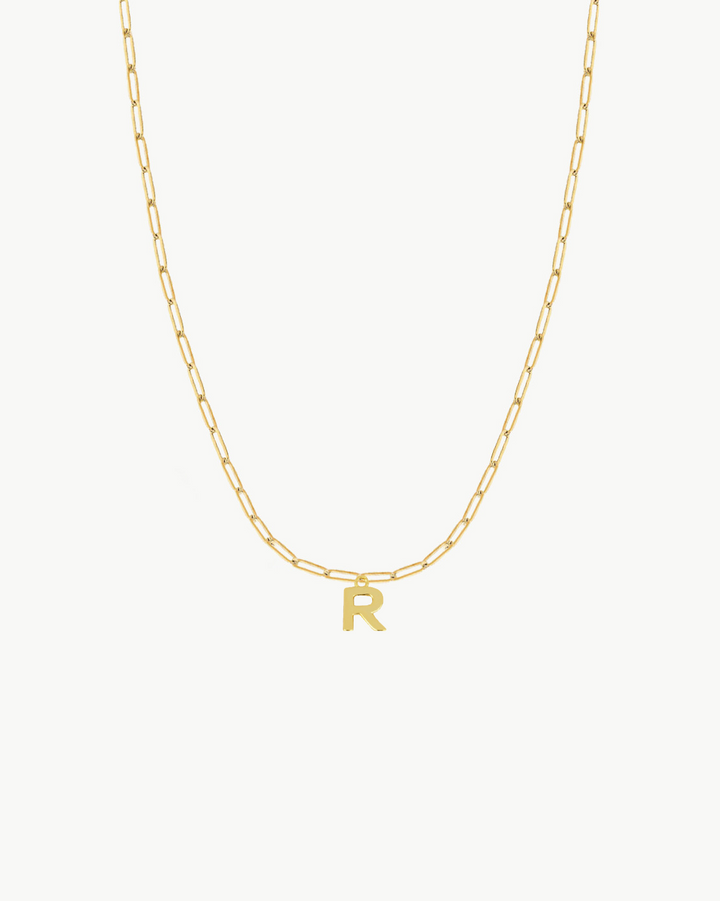 Colgante Luxury Dorado Iniciales Personalizables