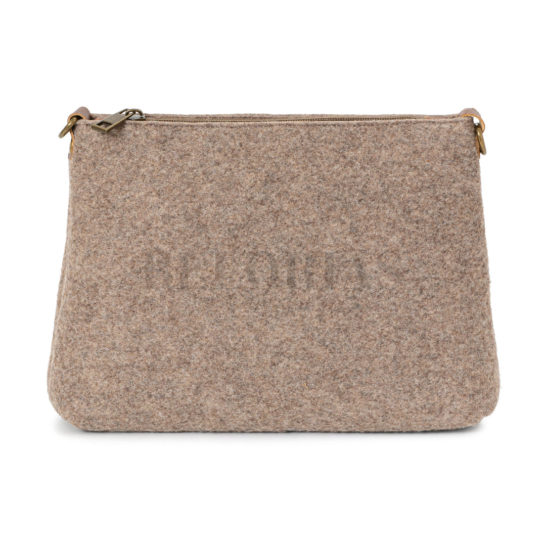 Bolso con práctico bolsillo exterior para acceso rápido

