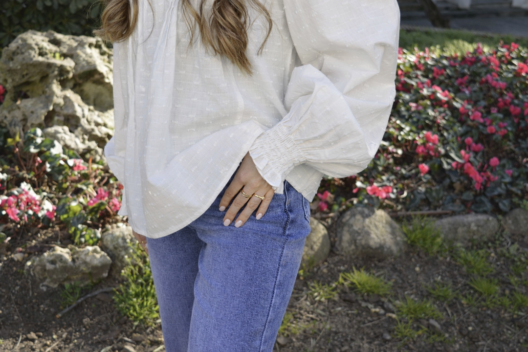 Blusa Premium Plumeti White