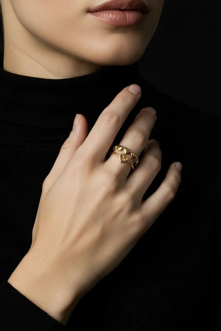 Anillo Love Dorado - Belorias