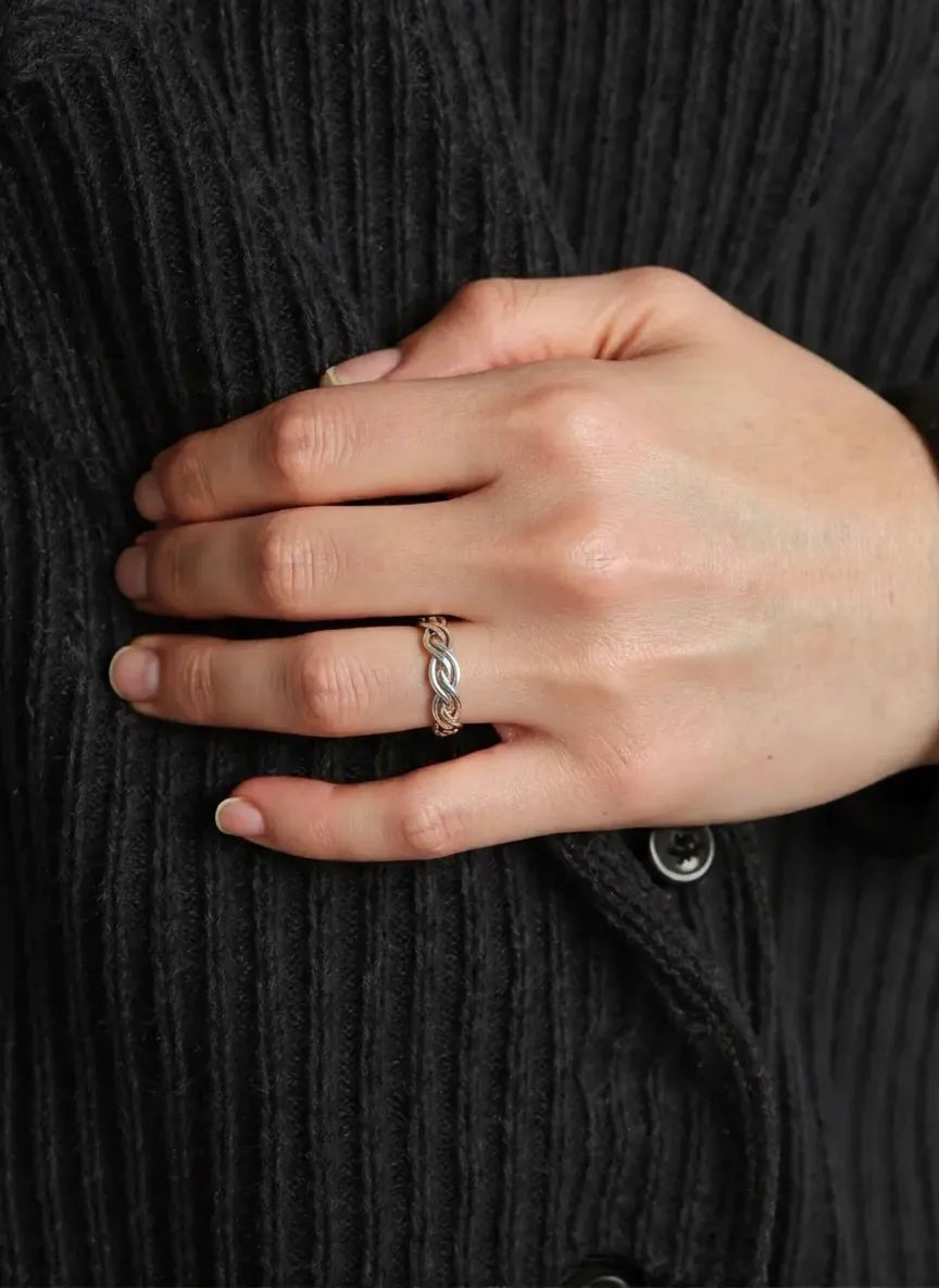 Anillo Sofía Plateado - Belorias