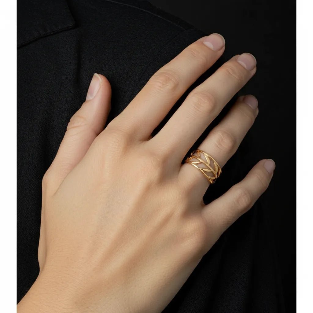 Anillo Vanima Dorado - Belorias