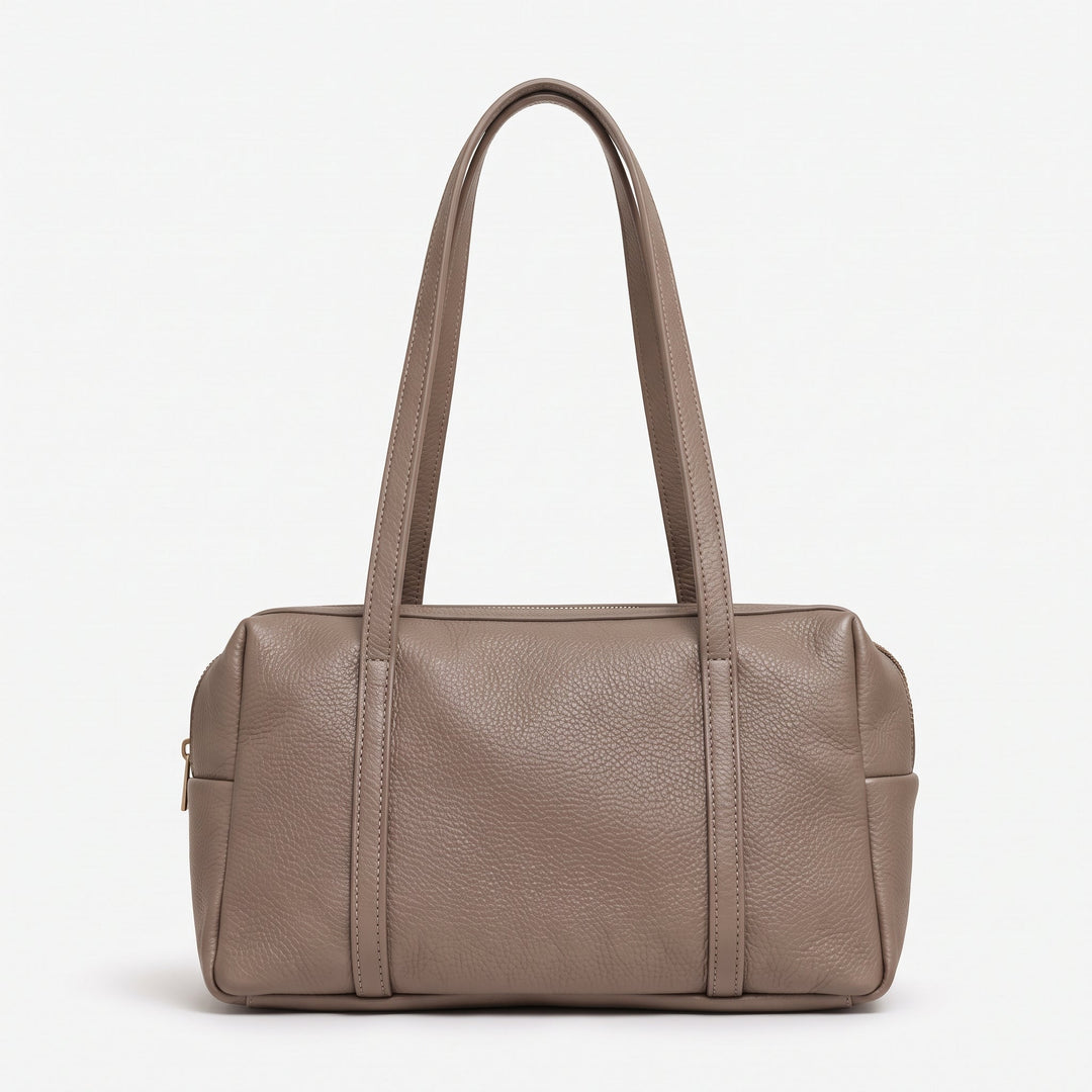 Bolso de Hombro en Piel Mera - Belorias
