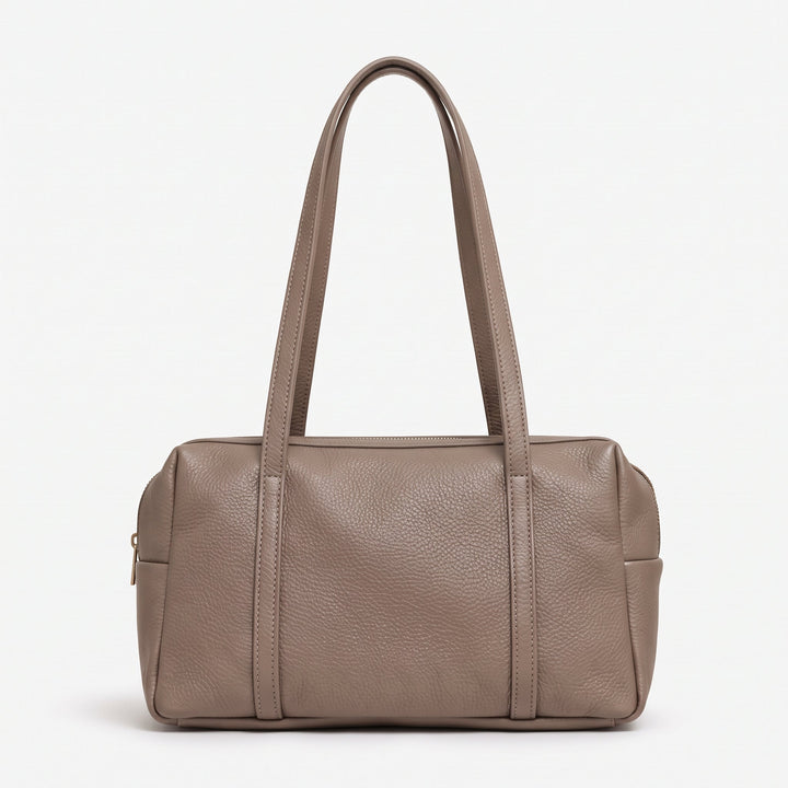 Bolso de Hombro en Piel Mera - Belorias