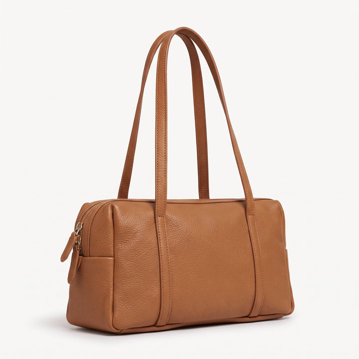 Bolso de Hombro en Piel Mera - Belorias
