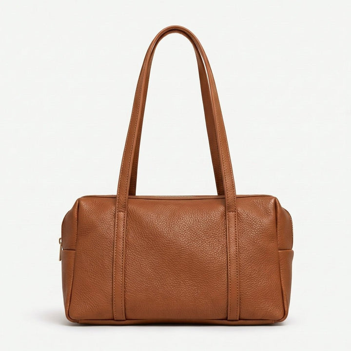 Bolso de Hombro en Piel Mera - Belorias