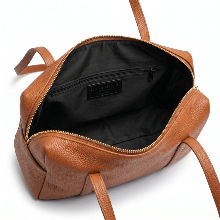Bolso de Hombro en Piel Mera - Belorias